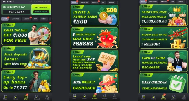 8JjJ Bet Game Download Free Bonus